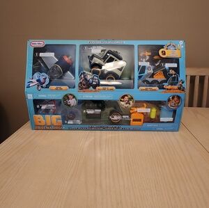 Little Tikes Big Adventures Vehicle Set - Blue and Orange